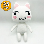 30 cm Kawaii Toro Inoue Kass Pehme Anime Multifilm Loomade nukutoa kaunistused S&uuml;nnip&auml;evakingitused J&otilde;ulukingid lastele valge