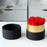Forever Preserved Roses in A Box, Birthday Gifts for Women Everlasting Decor Fresh 1 Rose Flowers