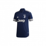 Adidas triibulise logoga l&uuml;hikeste varrukatega jalgpallis&auml;rk Away m&auml;ngija versioon Juventus Unisex Topp Sinine FN1007 S