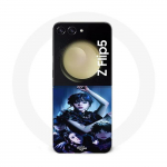 Coque Samsung Galaxy Z Flip5 wednesday Mercredi Addams