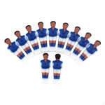 Koduseks meelelahutuseks m&otilde;eldud lauajalgpallifiguuride komplekt Blue