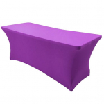 Lauakate &Uuml;hev&auml;rviline veniv pol&uuml;ester banketi&uuml;rituste lauariie 4ft oranž