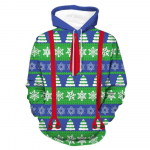 Halloweeni seeria meeste ja naiste oman&auml;oline kapuutsiga dressipluus 3D-printimine suurtes suurustes pikkade varrukatega topid S