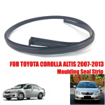 75556-02110 75555-02110 136cm Autotarvikud Kummist Katuse &Auml;ravoolu Viimistlusliist Tihendiriba TOYOTA COROLLA Sedaanile E18 2007-2013 Right gray