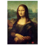 Puzzle Life Mona Lisa pusle PL1389, 1000 t&uuml;kki, segav&auml;rviline, 1000 t&uuml;kki beige