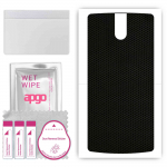 apgo Protective Skin Sticker for the back compatible with Doogee BL7000, Wrap Film, Foil, Vinyl - Pattern Matrix