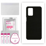 apgo Protective Skin Sticker for the back compatible with Realme 8 5G, Wrap Film, Foil, Vinyl - Pattern Matrix