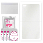 apgo Protective Skin Sticker for the back compatible with Lenovo Tab 7, Wrap Film, Foil, Vinyl - Pattern Matte Transparent