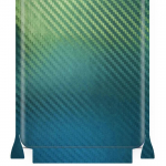 apgo Protective Skin Sticker for the back+sides compatible with Xiaomi Redmi K40, Full Wrap Film, Foil, Vinyl - Pattern Carbon Chameleon CAKA1