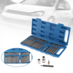40 t&uuml;kki 1/2'' 3/8'' Kuuskant Torx Spline Drive Padrunikomplekt, Mutriv&otilde;tme Padrunid K&auml;sit&ouml;&ouml;riistaotsikute Komplekt Argent