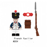 Napoleoni s&otilde;dade s&otilde;jav&auml;es&otilde;durid ehitusplokid II maailmas&otilde;ja minifiguurid Prantsuse Briti vutip&uuml;ssid relvad m&auml;nguasjad lastele