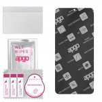 apgo MATTE Hybrid protective glass compatible with Umidigi A7, flexible nano glass, great replacement for tempered glass, scratch-resistant, full glue