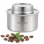 K&uuml;tusekanistri kohvi hoiustamine &otilde;hukindel kanister &uuml;hesuunalise 200 ml r&otilde;hualandusventiiliga kanistrid jaoks h&otilde;be