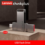 Lenovo-USB-v&auml;lkm&auml;luseade C-t&uuml;&uuml;pi Dual USB A Plus USB C OTG Android-nutitelefoni tahvelarvuti ja s&uuml;learvuti jaoks 2-in-1 MU110