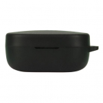 K&otilde;rvaklappide kate Pehme kukkumisvastane silikoon Bluetooth-&uuml;hilduv peakomplekti kaitse&uuml;mbrise riivi konksud must