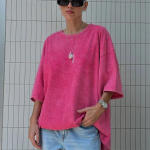 Retro T-s&auml;rk Mehed Naiste Vintage Hip Hop lahtised s&auml;rgid S hall v&auml;rv