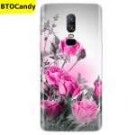 Oneplus 6 6T &uuml;mbrisele, silikoonist pehme TPU tagakaanega telefoni&uuml;mbrisele One Plus Oneplus 6t 6 &uuml;mbrisele, t&auml;ielik l&auml;bipaistev tagakaas Coque Fundas Oneplus 6