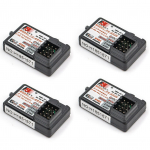 Flysky FS-GR3E AFHDS 2.4G 3CH &uuml;likerge disainiga vastuv&otilde;tja FS-GT2 FS-GT2B FS-GT3B FS-GT3C FS-IT4S RC autopaadi jaoks 4pcs