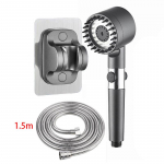 4 režiimiga du&scaron;iotsik, k&otilde;rgsurve du&scaron;ipea, &uuml;he klahviga veemassaažiga du&scaron;ipea koos filtrielemendiga vannitoatarvikud with 1.5m pipe+hook