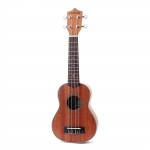 Andoer 21-tolline Ukulele Akustiline Ukulele mahagonist Aquila Strings Rosewood Fretboard ja Bridge pruun