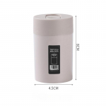 Kaasaskantav hambaorki &uuml;mbris hambaorki &auml;mber majapidamises kasutatava plastist elutoa otsalaud hambaork pudel hambaork purgi hambaorki hoidik A 8*4.5cm sinine