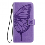 Butterfly lilled PU nahast &uuml;mbris Kickstand kaardihoidja pesad TPU p&otilde;rutuskindel klapp kate Motorola Moto G50 G60 G51 G30 G31 G22 G32 G62 G72 G73 G84 jaoks Motorola Moto G04s must