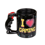 Tasse Thermo r&eacute;active I Love gaming poign&eacute;e Joystick Mug Thermor&eacute;ac