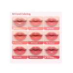 DASIQUE Mood Painting Lip & Cheek Palette 6g , Make-up, Kbeauty, Korea kosmeetika, n&auml;idis #02 Coral Coloring