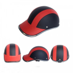 Mootorrattakiiver Meeste Naised Pu-nahast kiivri m&uuml;ts v&auml;lispordiks, pesapalliks, jalgrattas&otilde;iduks MTB uisutamiseks, reguleeritavad UV-vastased rattakiivrid 55-60cm punane