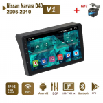 Androidi autoraadio stereo Nissan Navara D40 2005-2010 jaoks GPS-navigatsioon 2DIN 4-tuumaline multimeediam&auml;ngija 1+16GB Autoradio 1+16GB