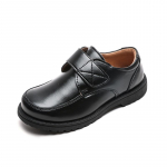 Poiste nahast kingad kevadised laste mustad tantsunahast kingad Briti stiilis beebijalatsid 34