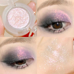 Kosmosekuboi kosmiline esilet&otilde;stja silmad Glitter Monokroomne lauv&auml;rv Pallete S&auml;rav Satiin Meik Pallett lauv&auml;rvi Hightlight Kit