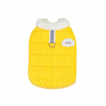 Pehme koerapaksendatud soojad riided soe kutsika soe jope kutsika vest mantel jakk Talvine S hall