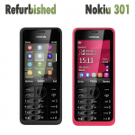 90% uus Renoveeritud Nokia Originaal Nokia 301 &uuml;he SIM-kaardiga Mobiiltelefon 1 sim simple set must