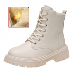 Tursked kontsad, pitsilised v&otilde;itlussaapad naiste talvesoojad l&uuml;hikesed pehmed poolsaapad, naiste platvorm libisemiskindlad PU-nahast l&uuml;hikesed Botas Mujer 36