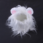 Kass Lion Mane Halloweeni kost&uuml;&uuml;m L&otilde;vi kost&uuml;&uuml;m Cat Cosplay Kleit Lemmikm&uuml;ts v&auml;ikestele kassidele ja kassipoegadele Peokaunistused hulgim&uuml;&uuml;k S valge