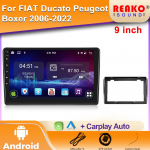 Android-autoraadio FIAT Ducato Peugeot Boxer Citroen Jumper 2006-2022 jaoks Multimeedia Video M&auml;ngija GPS Carplay Autoradio 4 core 1GB+32GB carplay