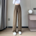 Talvised Paksud Lahtised Vabaaja Naiste Laiade S&auml;&auml;rtega P&uuml;ksid &Uuml;hev&auml;rvilised &Scaron;ikid N&ouml;&ouml;bid Sirge Slim Moekad Naiste P&uuml;ksid Must Aprikoos S aprikoosi