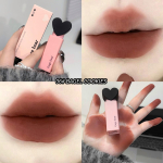 GEGE BEAR Dream Sweetheart Velvet Lip Glaze Nude Matte Huulepulk, 24-tunnine Natural Velvet Smooth Crayon Huuleplekk