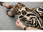 Leopardprint k&otilde;rge v&ouml;&ouml;kohaga venivad retuusid &ndash; stiilsed ja mugavad naiste kitsad p&uuml;ksid, kuum allahindlus! Free Size (suitable for 90-140 jin)