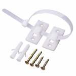 Beebikindlad seinakinnitusm&ouml;&ouml;bli rihmad &uuml;mberp&ouml;&ouml;ramisvastased reguleeritavad turvaseinaankurdusrihmad One Size valge