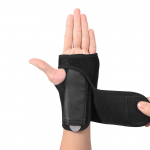 Spordist terasest randmepael Fitness Korvpall nikastuskaitse tugi peopesa k&otilde;&otilde;luse &uuml;mbris hiirerihm surve randmekaitse Left Hand