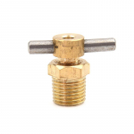 1/4'' Npt messingist t&uuml;hjendusklapp &otilde;hukompressori paagi varuosa jaoks 1pcs