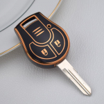 Nissan Micra K14 Juke March Sunny 2 nupuga auto kaugjuhtimispuldi v&otilde;tme&uuml;mbrise kate TPU auto v&otilde;tmekarp puldihoidiku koti kaitsja tarvikud Key Case valge