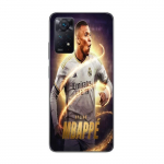 Coque Maniacase pour Xiaomi Redmi Note 11 Pro 4g Kylian Mbappe Real Madrid Wallpaper