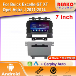 Autoraadio Android Buick Excelle GT XT Opel Astra J 2011-2014 jaoks GPS-navigatsioon Android Auto Video Stereo 4G Wifi 2din DVD 4 core 1GB+32GB carplay
