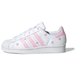adidas Superstar J Roosa Lilleline Tikand Laste Tennised Valge Pilvevalge L&auml;bipaistev Roosa IG7015 36⅔ white