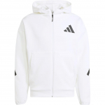 Adidas ZNE. T&otilde;elise tervenemise sari FW24 Spordir&otilde;ivad Must Silt &Uuml;htne Kapuutsiga Jakk Meeste Jakk Valge JF2443 S