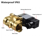 Tavaliselt suletud messingist solenoidventiili uuenduslik disain, mis t&ouml;&ouml;tab vahelduvvoolu standardpingetel CHINA