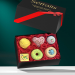 Fragrance Bubble Bath Salt Set,S&eacute;fralls,Bath salt ball,bubble bath,Christmas gifs,6PCS/SET roosa/kollane